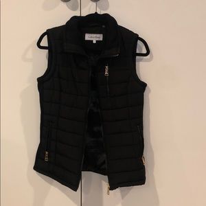 Black Calvin Klein vest